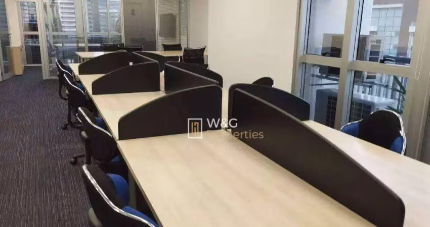 Conjunto para alugar, 115 m² por r$ 9.700,00/mês - brooklin - são paulo/sp