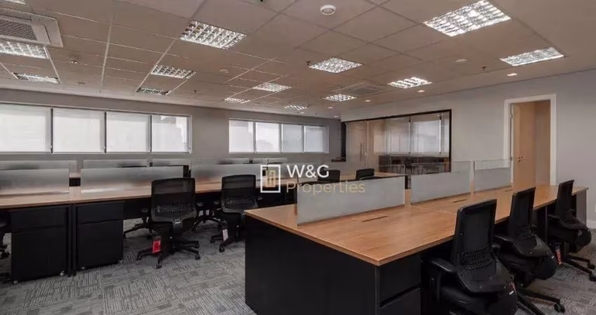 Conjunto para alugar, 180 m² por r$ 28.330,00/mês - brooklin - são paulo/sp