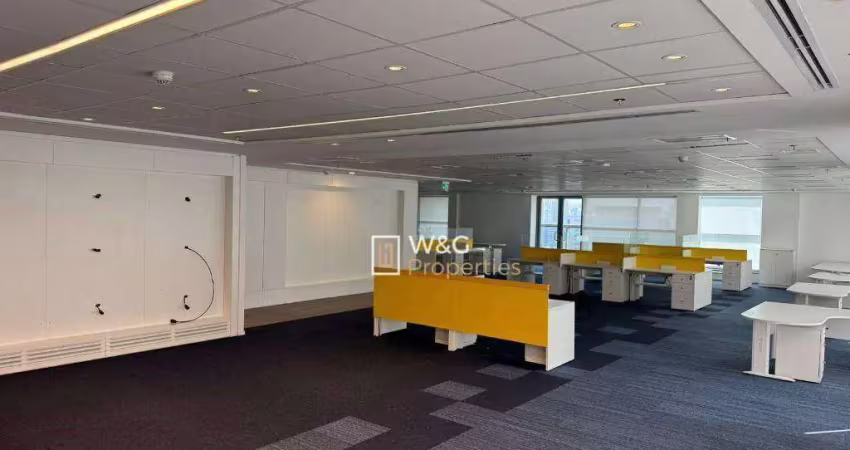 Andar corporativo para alugar, 1311 m² por r$ 232.450/mês - vila cordeiro - são paulo/sp