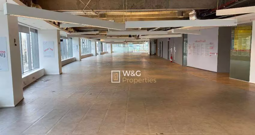 Andar corporativo para alugar, 2.137 m² por r$ 312.060/mês - vila cordeiro - são paulo/sp
