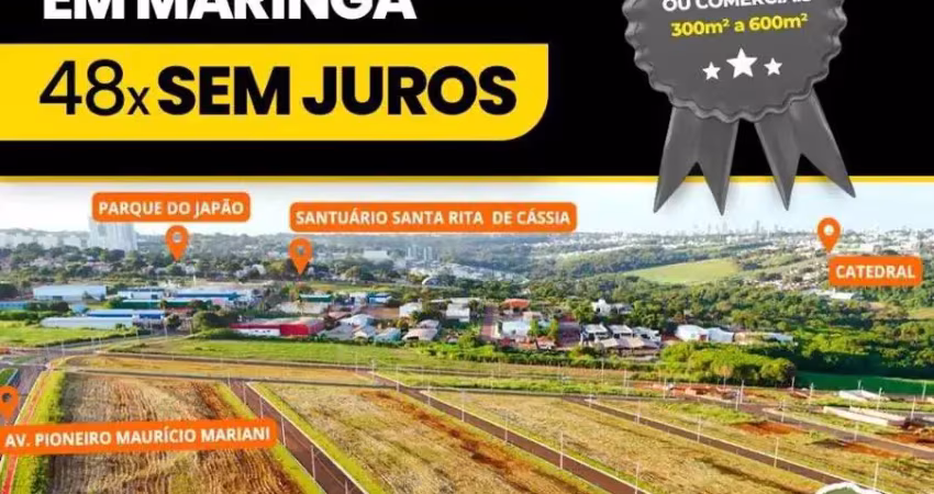 Loteamento jardim castanheira   terrenos a partir de 400m2   prox. parque do japao   maringa pr