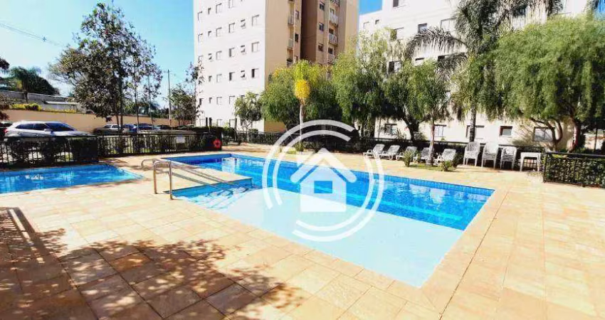 Apartamento com 2 dormitórios à venda, 45 m² por r$ 242.000,00 - jardim são francisco - piracicaba/sp