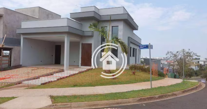 Casa com 3 dormitórios à venda, 197 m² por r$ 1.600.000,00 - loteamento residencial e comercial villa d'aquila - piracicaba/sp