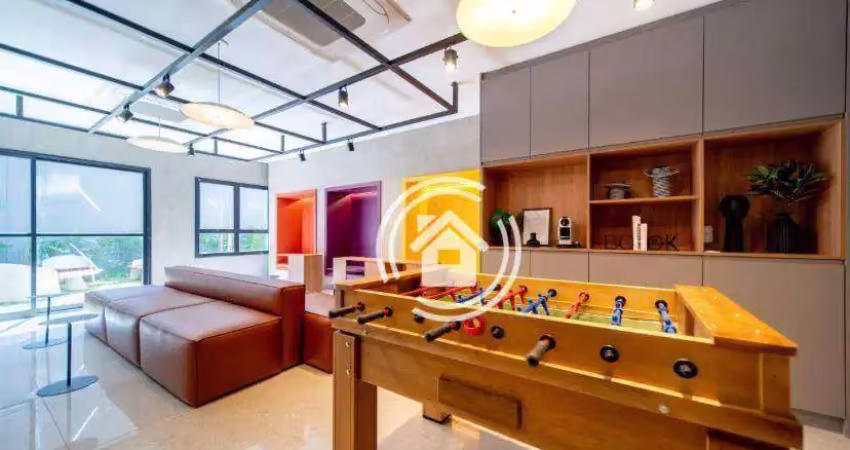 Apartamento com 1 dormitório à venda, 25 m² por r$ 409.999,90 - pinheiros - são paulo/sp
