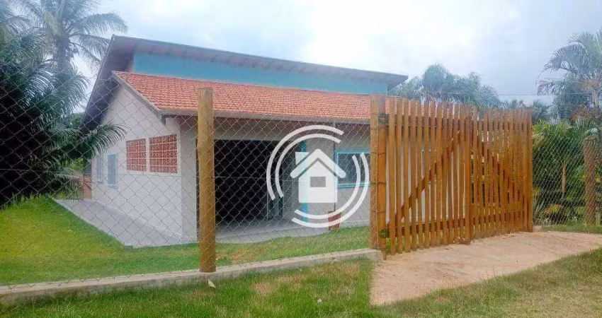 Chácara com 3 dormitórios à venda, 2500 m² por r$ 700.000,00 - zona rural - santa maria da serra/sp
