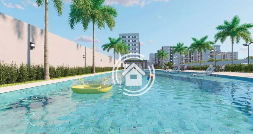 Apartamento com 2 dormitórios à venda, 49 m² por r$ 219.000,00 - água branca - piracicaba/sp