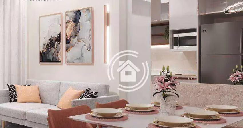 Apartamento com 1 dormitório à venda, 39 m² por R$ 280.000,00 - Vila Carvalho - Sorocaba/SP