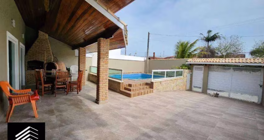 Casa com 3 dormitórios à venda, 170 m² por r$ 700.000,00 - jardim marcia i - peruíbe/sp