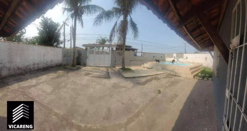 Casa com 3 dormitórios à venda, 75 m² por r$ 280.000,00 - estância são josé - peruíbe/sp