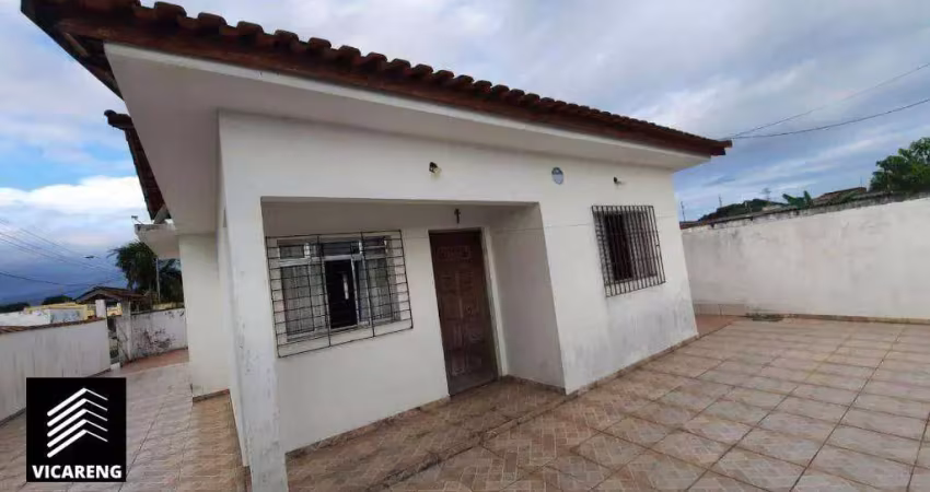 Casa com 3 dormitórios à venda, 120 m² por r$ 290.000,00 - parque do trevo - peruíbe/sp
