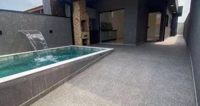 Casa com 2 dormitórios à venda, 85 m² por r$ 425.000,00 - flora rica - peruíbe/sp