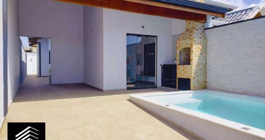 Casa com 2 dormitórios à venda, 85 m² por r$ 420.000,00 - estância flora rica - peruíbe/sp