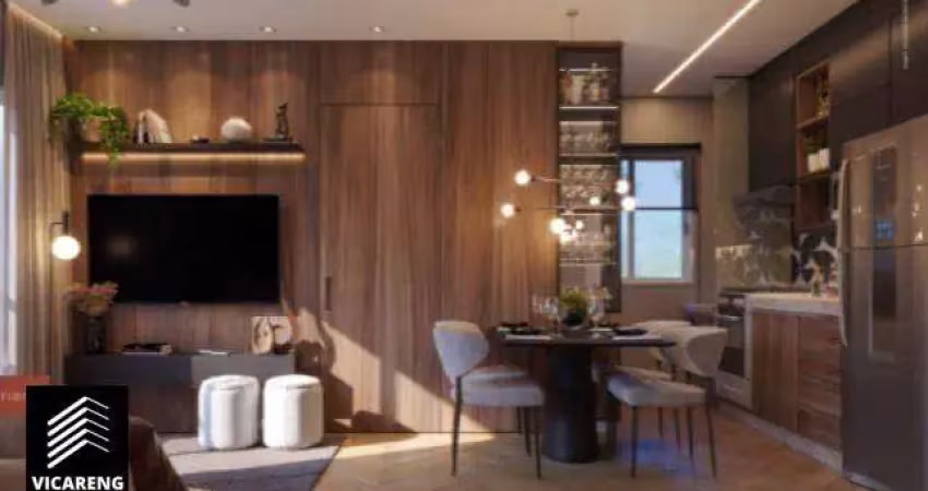 Apartamento com 2 dormitórios à venda, 38 m² por r$ 245.000,00 - vila mingone - campinas/sp