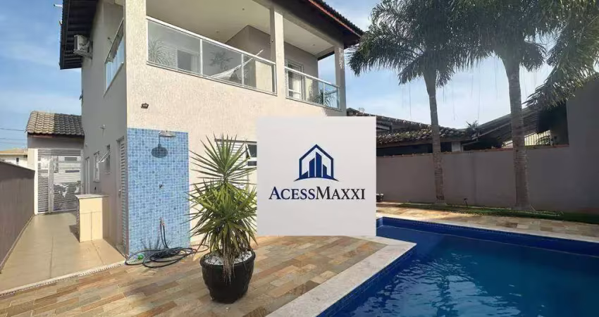 Sobrado com 3 dormitórios à venda, 210 m² por r$ 1.500.000,00 - jardim três marias - peruíbe/sp
