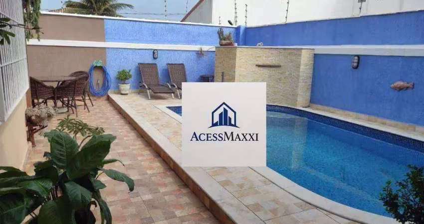 Casa com 3 dormitórios à venda, 192 m² por r$ 699.000,00 - estância balneária belmira novaes - peruíbe/sp