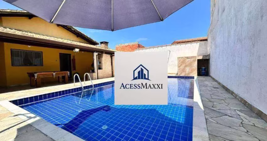 Casa com 3 dormitórios à venda, 134 m² por r$ 600.000 - jardim sao luiz - peruíbe/sp