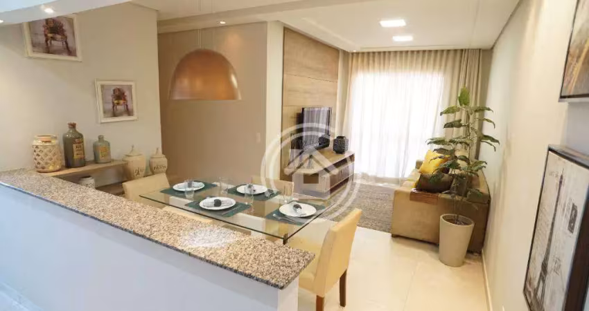 Apartamento com 2 dormitórios à venda, 67 m² por r$ 289.003,42 - jupiá - piracicaba/sp