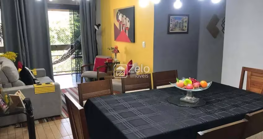 Apartamento à venda com 90,5 m², 3 quartos 1 vaga em jardim paraiso, campinas