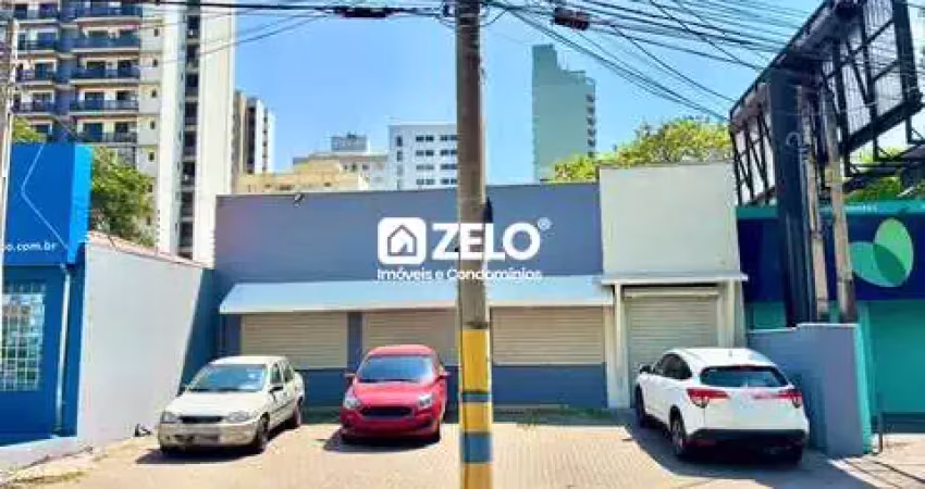 Salão para aluguel com 334 m², 6 vagas em vila itapura, campinas