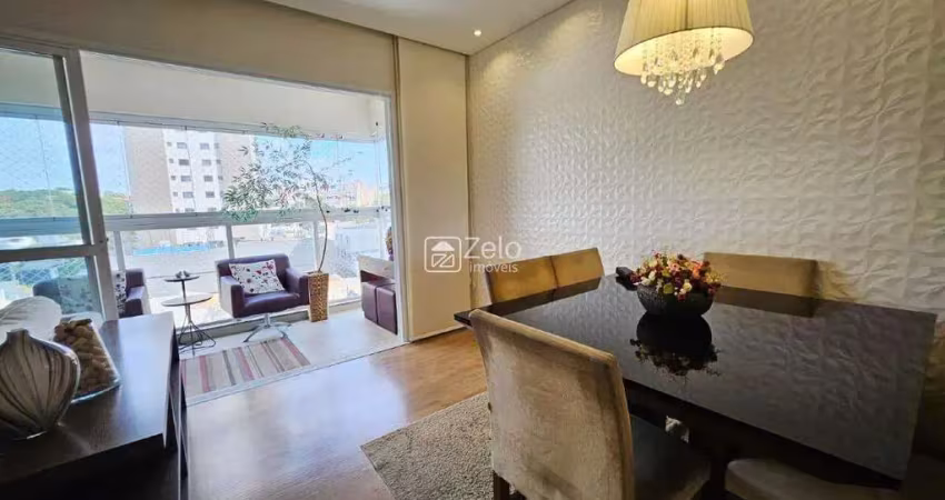 Apartamento à venda com 95,18 m², 3 quartos 2 vagas em jardim brasil, campinas