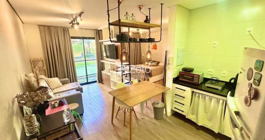 Apartamento para aluguel com 40 m², 1 quarto 1 vaga em Cambuí, Campinas