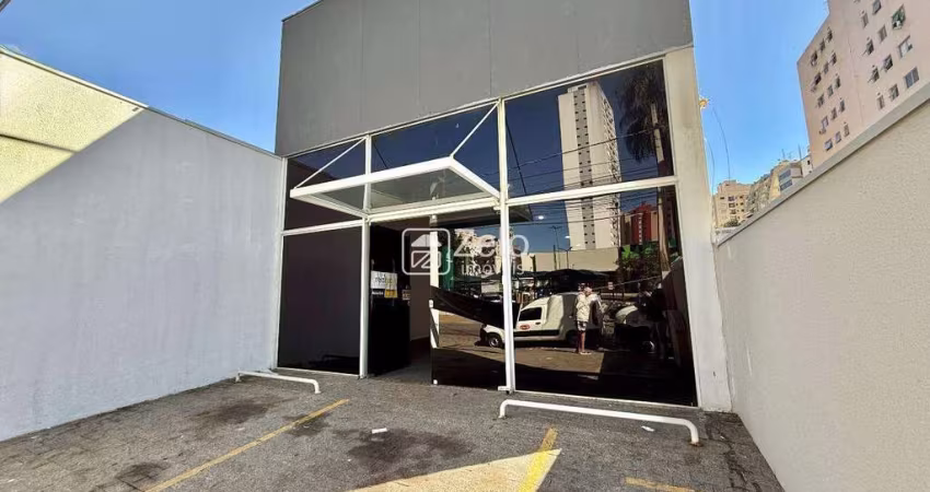 Salão para aluguel com 250 m², 3 vagas em Centro, Campinas