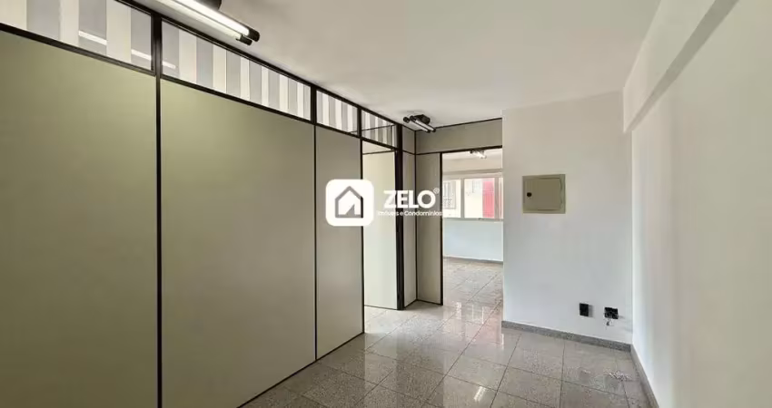 Sala para aluguel com 51 m², 1 vaga em centro, campinas