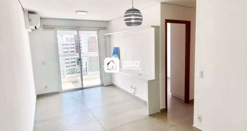 Apartamento para aluguel com 61 m², 2 quartos 1 vaga em botafogo, campinas