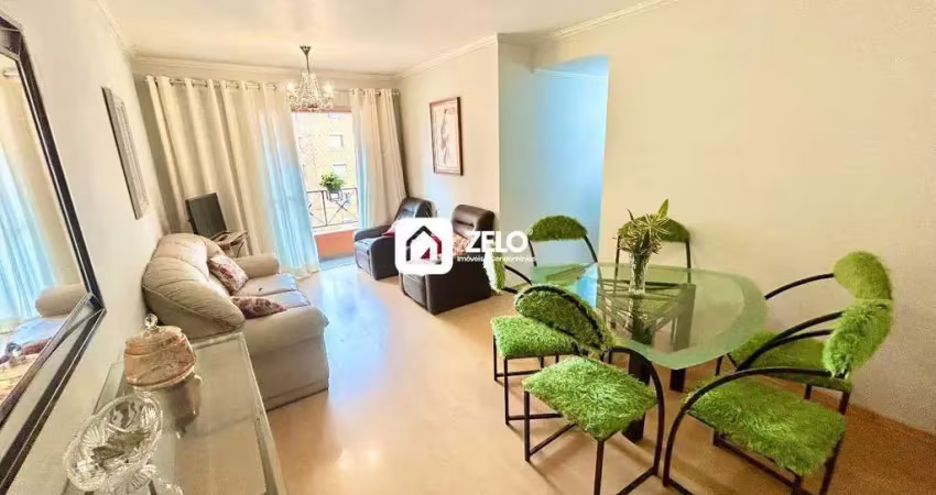 Apartamento à venda com 73,5 m², 3 quartos 1 vaga em chácara da barra, campinas