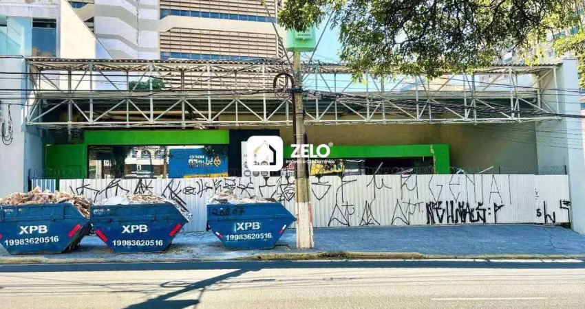 Salão para aluguel com 693 m², em nova campinas, campinas
