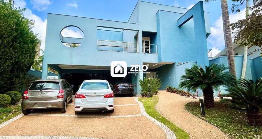 Casa à venda com 534 m², 5 quartos 6 vagas em loteamento residencial barão do café, campinas