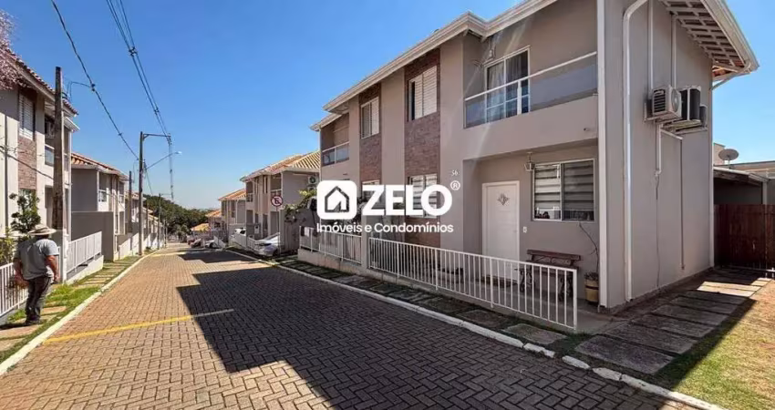 Casa em condomínio à venda com 110 m², 3 quartos 2 vagas em parque rural fazenda santa cândida, campinas