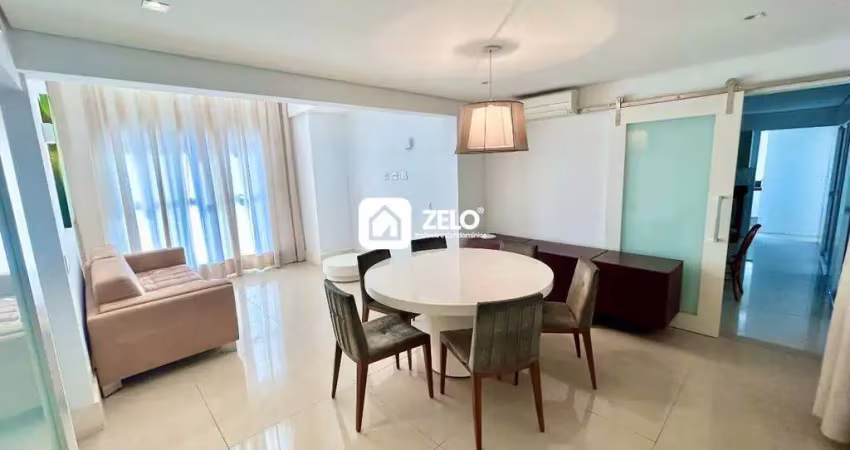 Apartamento à venda com 187 m², 4 quartos 3 vagas em cambuí, campinas