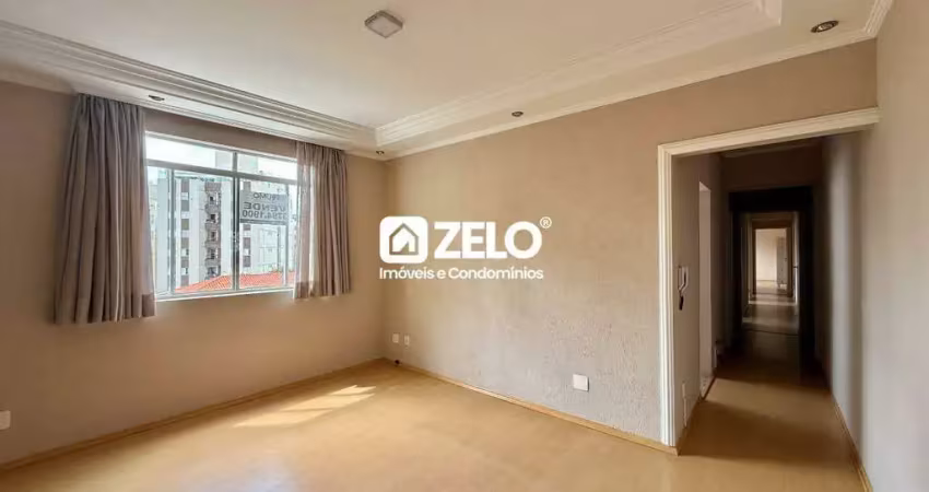 Apartamento para aluguel com 109 m², 3 quartos 1 vaga em centro, campinas