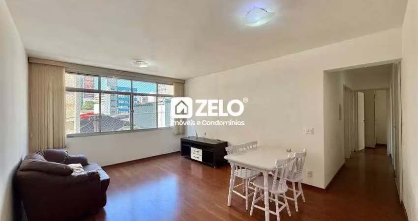 Apartamento para aluguel com 107 m², 3 quartos 1 vaga em centro, campinas