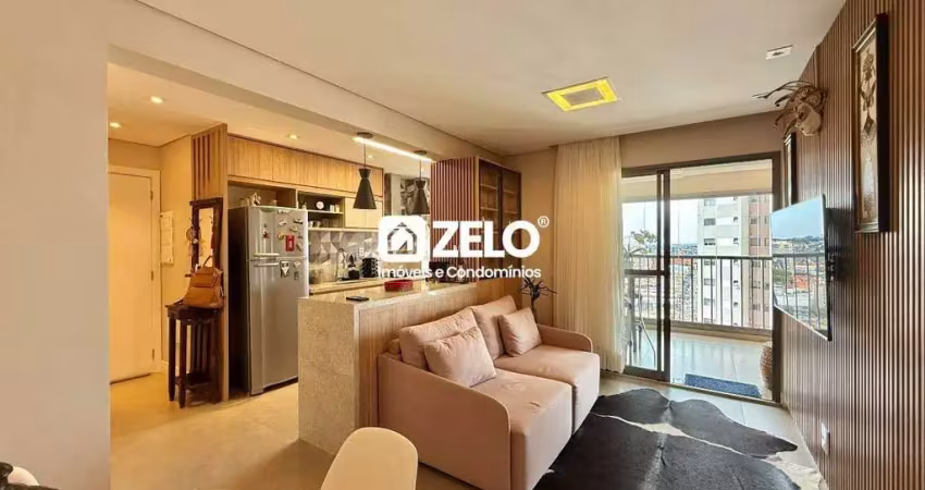 Apartamento para aluguel com 87 m², 2 vagas em jardim brasil, campinas