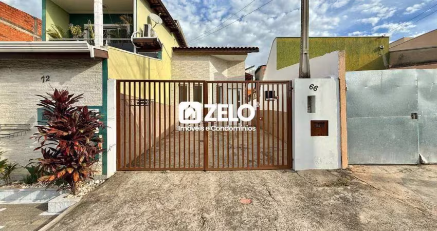 Casa para aluguel com 90 m², 2 quartos 2 vagas em loteamento residencial novo mundo, campinas