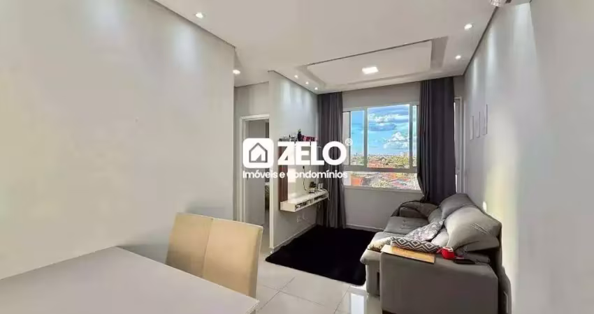 Apartamento à venda com 54 m², 2 quartos 1 vaga em loteamento adventista campineiro, hortolândia