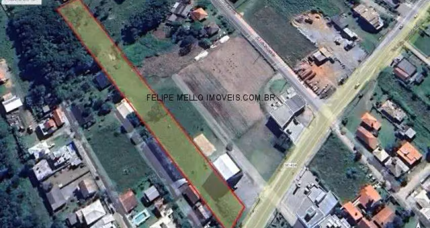 Terreno comercial à venda em garopaba-sc, bairro areias de palhocinha  4.243,86 m² de área