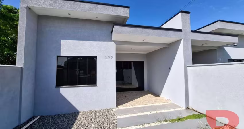 CASA NOVA APENAS 370 METROS DO MAR COM 03 QUARTOS (01 SUÍTE),  BAIRRO PONTAL DO NORTE NA PRAIA DE ITAPOÁ/SC