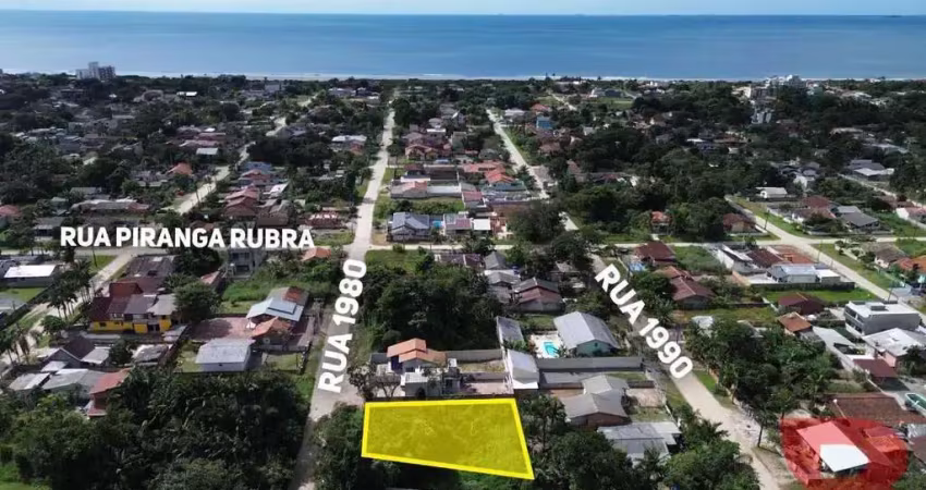 Terreno na praia de itapoá com 736 m², apenas 650 metros da praia