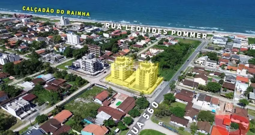 Lançamento coberturas no residencial lisboa- torre b - balneário rainha do mar - aptos com 03 dormitórios (01 suíte), com elevador.
