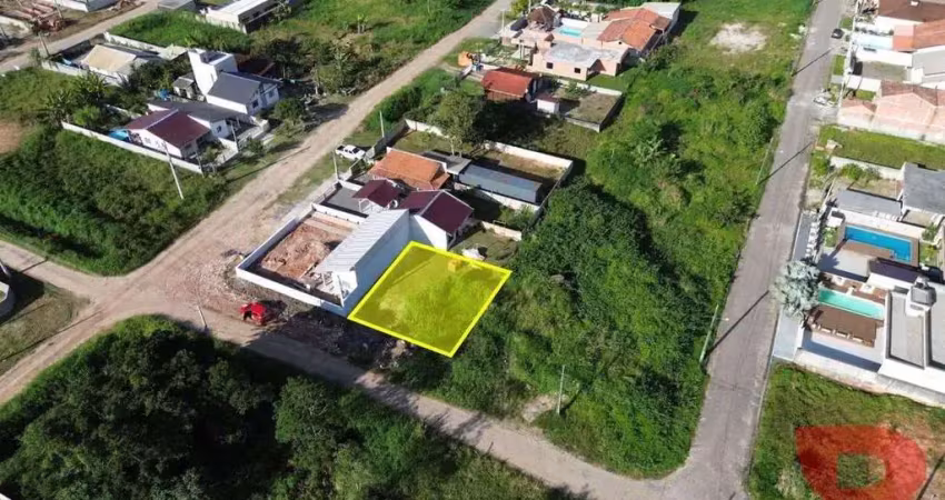 Terreno limpo e nivel da rua, com 209,25m2, loteamento volta ao mundo em itapoá/sc, ao lado loteam. central park