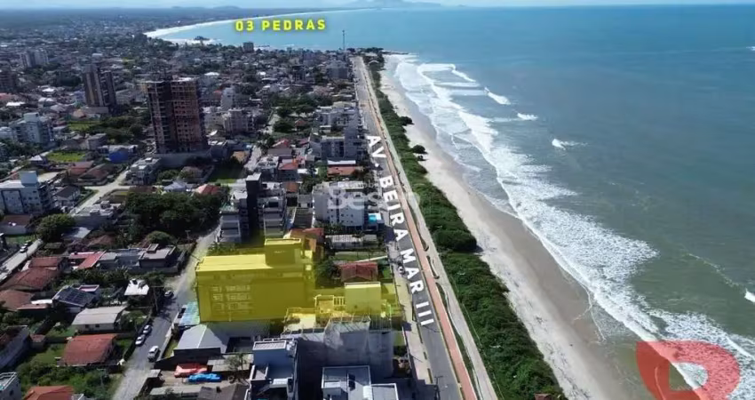 Cobertura frente para o mar no costa rica residencial, av beira mar iii,  04 suítes, elevador panorâmico