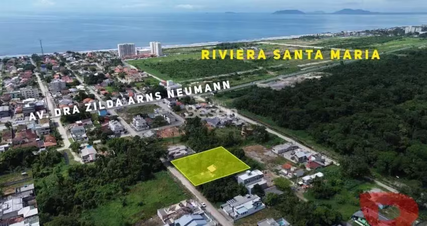 Área de 1.500,00m², no balneário paese em itapoá, proximo a praia e a poucos metros do riveira santa maria