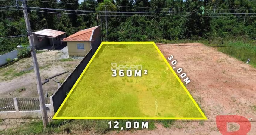 ÓTIMO TERRENO LOCALIZADO NA BARRA DO SAI COM 360M2-