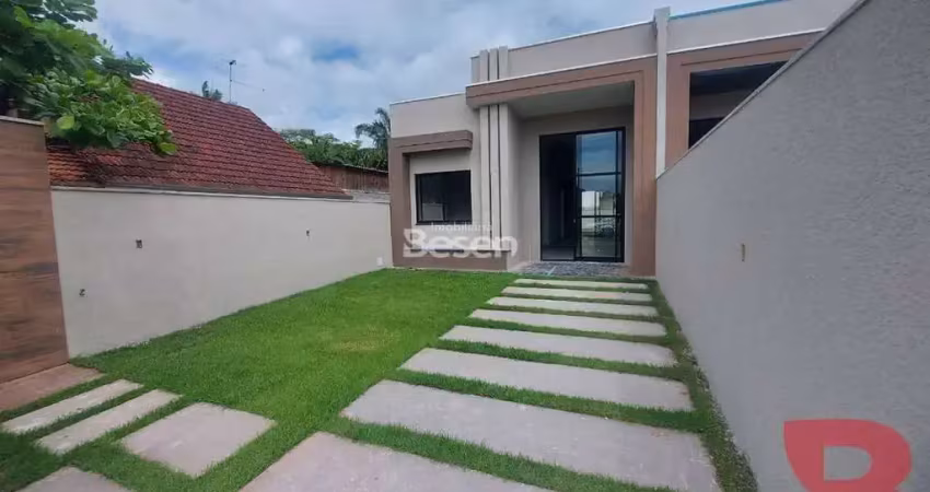 Casas novas - 03 dormitórios (01 suíte), apenas 650 metros da praia - balneário cambiju, rua taruma