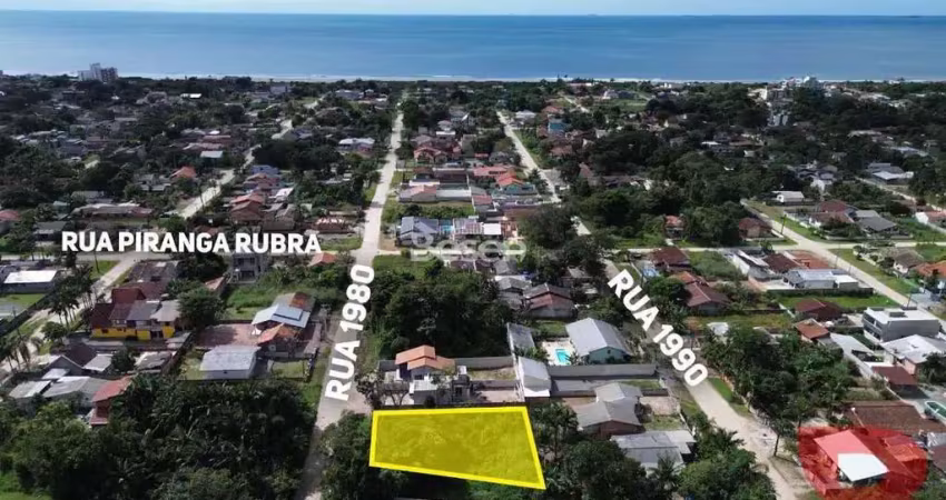 Terreno na praia de itapoá com 736 m², apenas 650 metros da praia