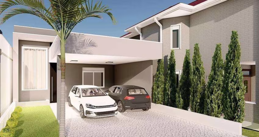 Casa à venda em Paulínia, Vila Monte Alegre, com 3 quartos, com 137.19 m², Terras da Estância
