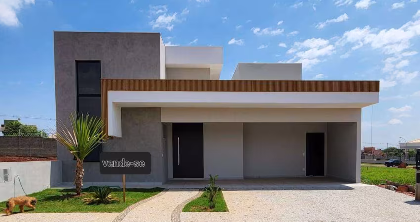 Casa à venda em Paulínia, Parque Brasil 500, com 3 suítes, com 180 m², Residencial Royal Garden